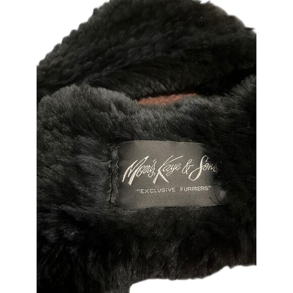 Morris Kaye & Sons Exclusive Furriers Knitted Rabbit Fur Infinity Scarf & Gloves - Picture 5 of 5
